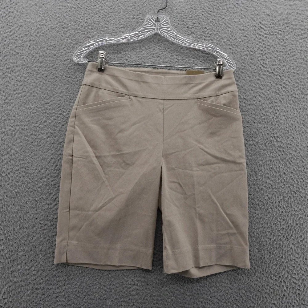 Chicos‎ Perfect Stretch Shorts Size 00 US 2P Beige Women 10